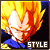 Vegeta's Style fan